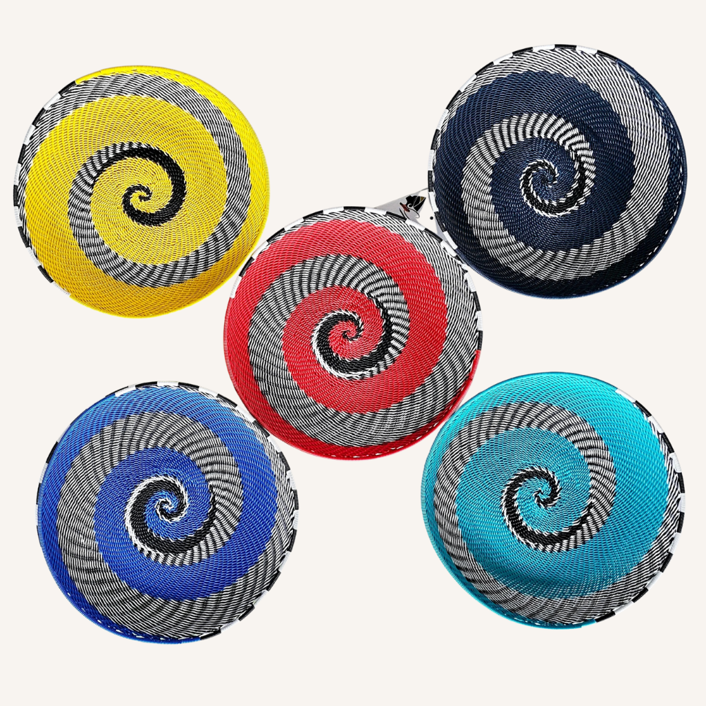 Zulu African Wire Bowls