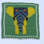 African Beaded Coasters