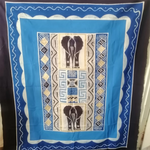 African Batik Mantelpiece