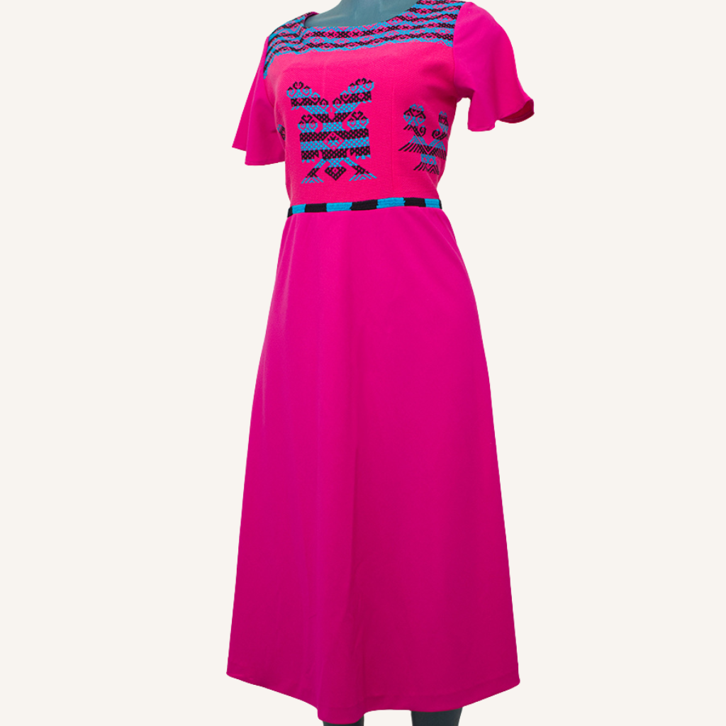 Chinantec Embroidered Dress