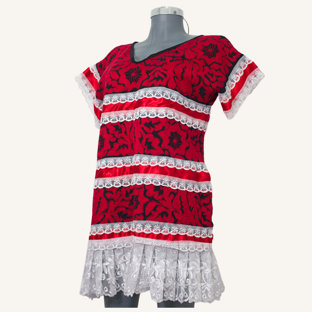 Huipil dress from Oaxaca