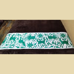 Tenango Embroidered Bed Runner