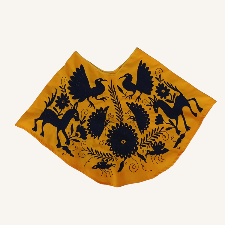 Tenango Embroidered Quixquemetl