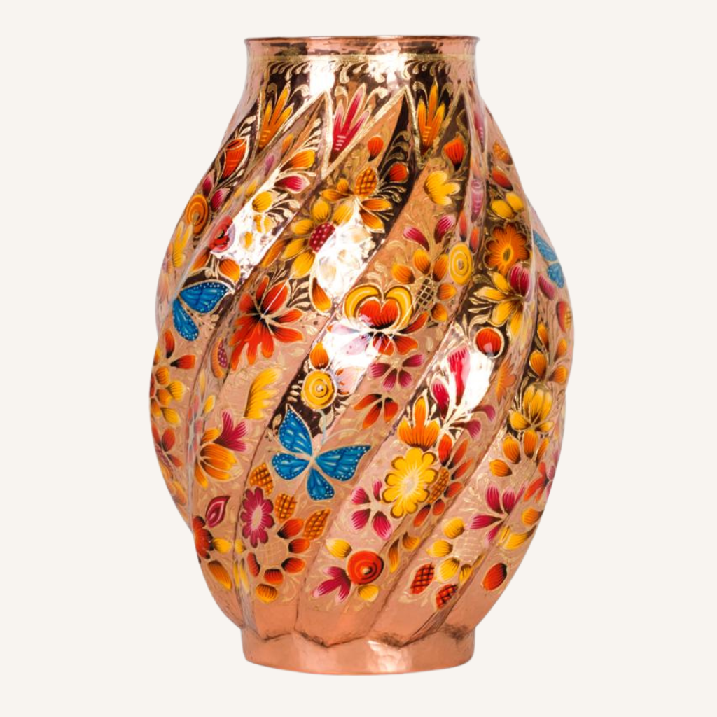 Mexican Copper Vase