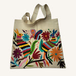 Mexican Embroidered Tote Bag