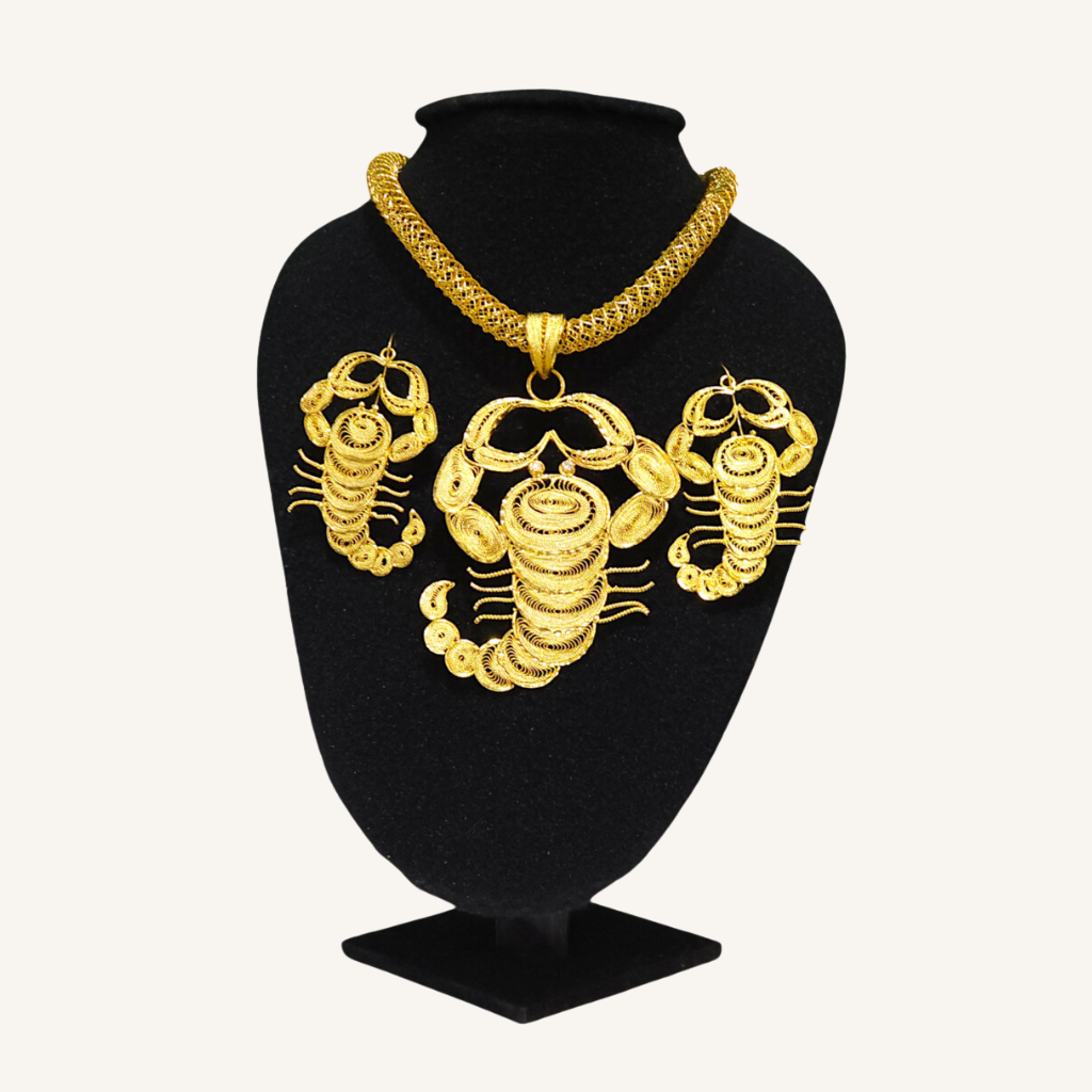 Oaxaca Jewelry Set Scorpion