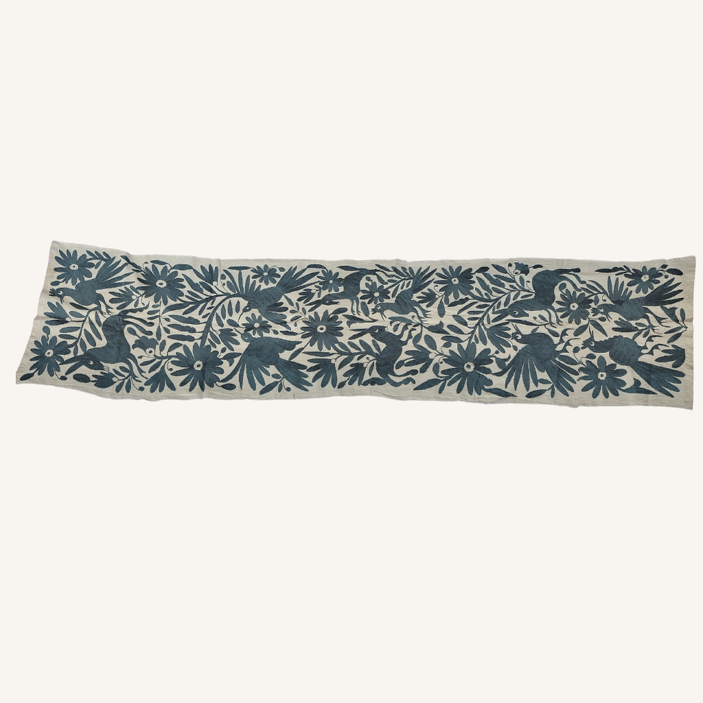 Tenango Embroidered Table Runner