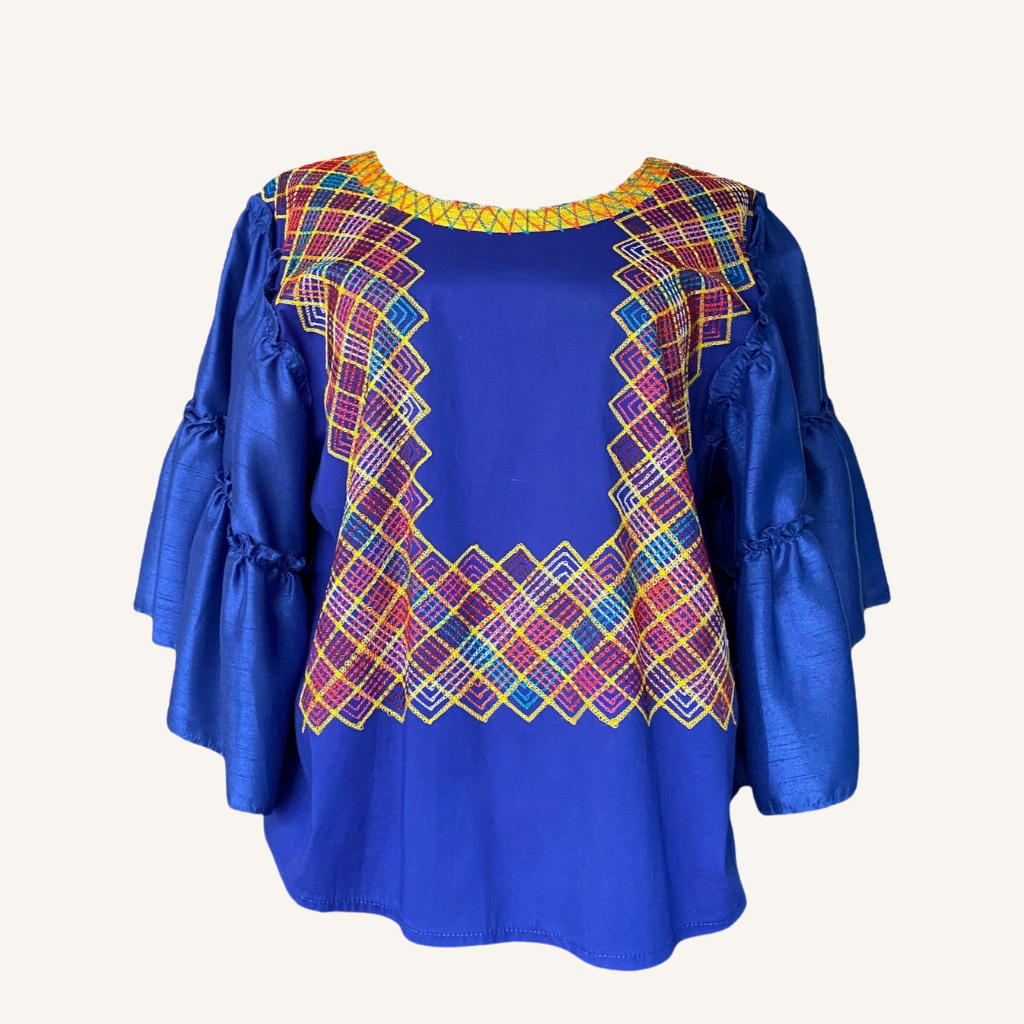 Traditional Handmade Blouse from Oaxaca